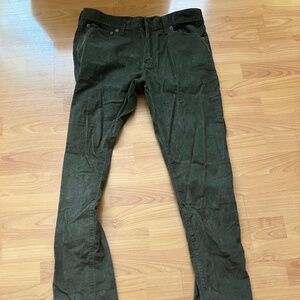 J. Crew Men’s Slim Corduroy Pants 32 W x L 34